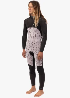 7 Seas 4-3 Full Chest Zip Wetsuit