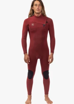 7 Seas 4-3 Full Chest Zip Wetsuit