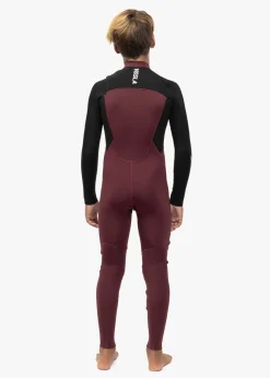 7 Seas Boys 3-2 Bolt Full Chest Zip Wetsuit