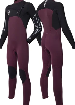 7 Seas Boys 3-2 Bolt Full Chest Zip Wetsuit