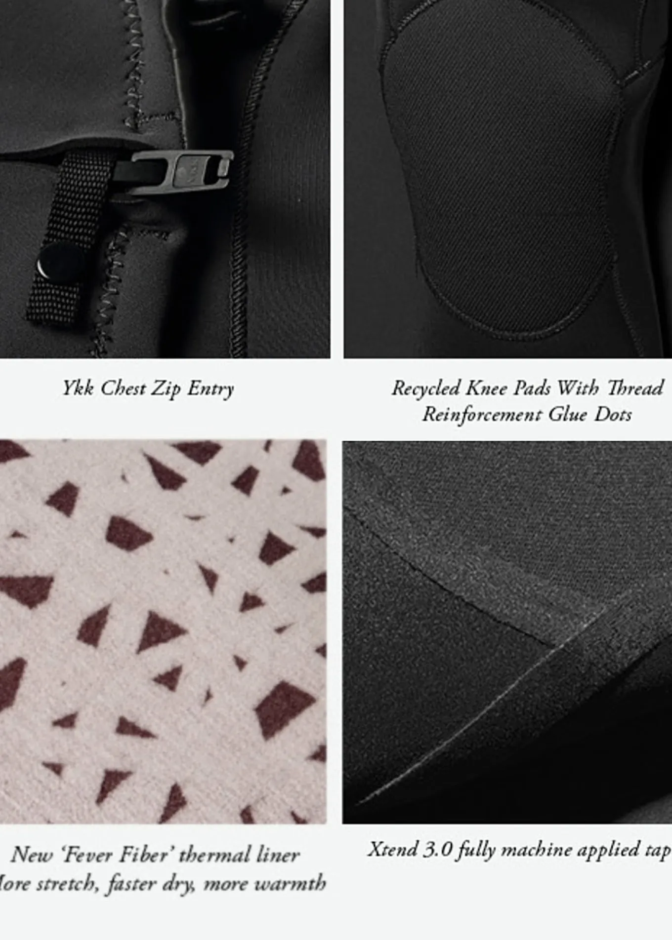 7 Seas Boys 3-2 Bolt Full Chest Zip Wetsuit