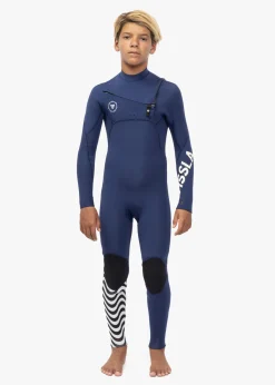 7 Seas Boys 4-3 Full Chest Zip Wetsuit