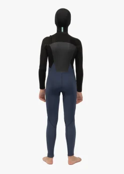 7 Seas Boys 5-4-3 Full Hooded Chest Zip Wetsuit