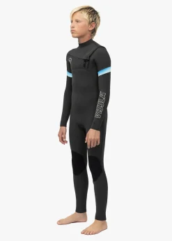 7 Seas Boys Raditude 3-2 Full Chest Zip Wetsuit