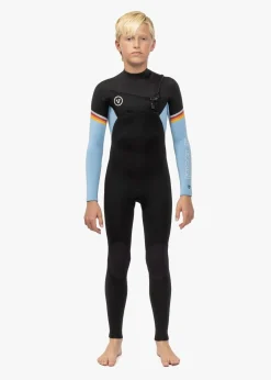 7 Seas Boys Raditude 3-2 Full Chest Zip Wetsuit