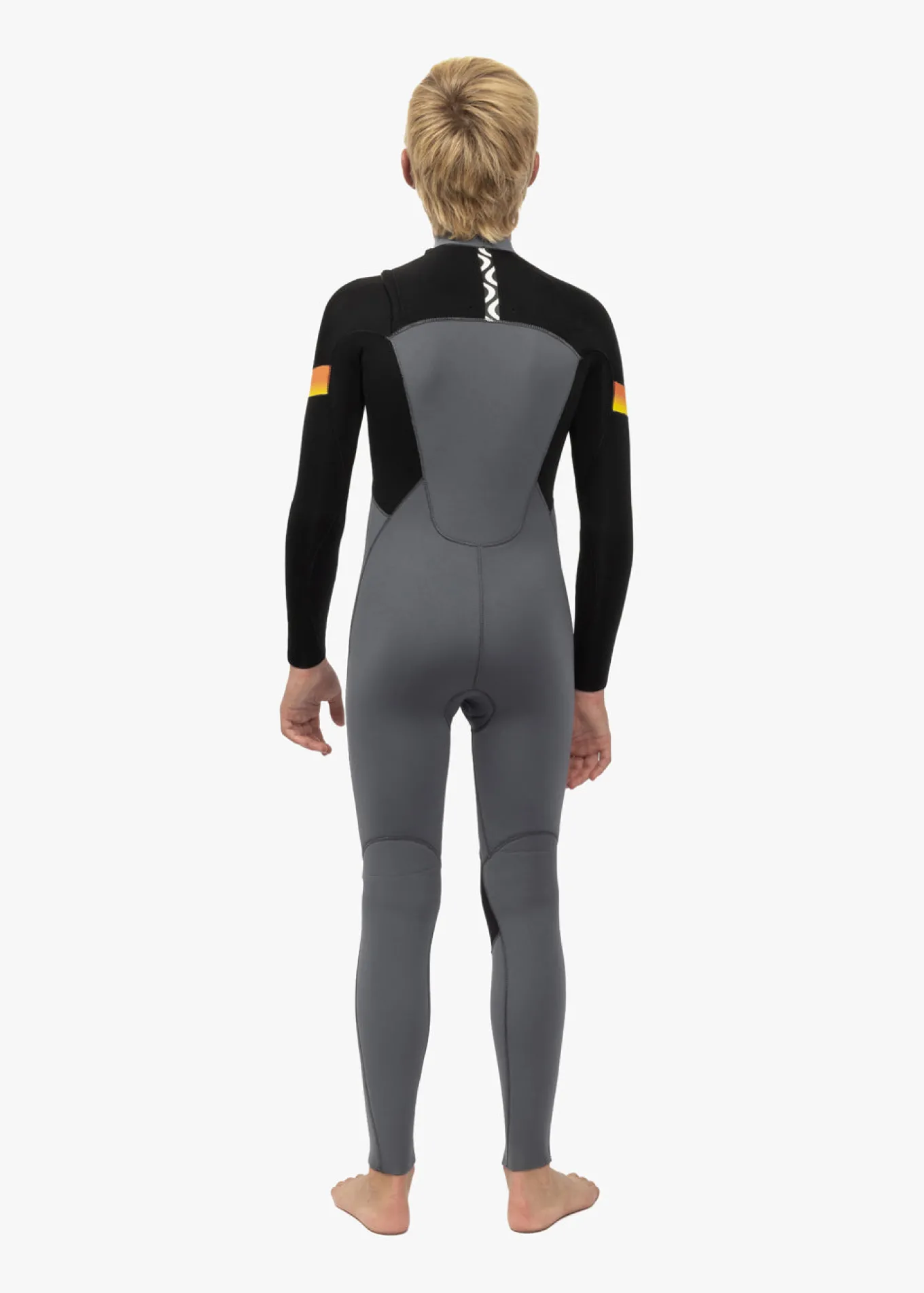 7 Seas Boys Raditude 3-2 Full Chest Zip Wetsuit