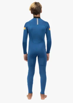 7 Seas Boys Raditude 4-3 Full Chest Zip Wetsuit