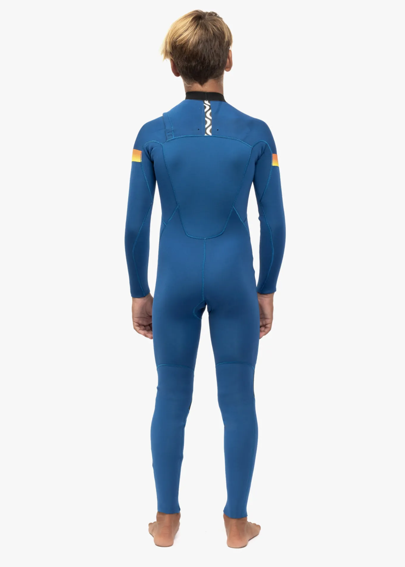 7 Seas Boys Raditude 4-3 Full Chest Zip Wetsuit