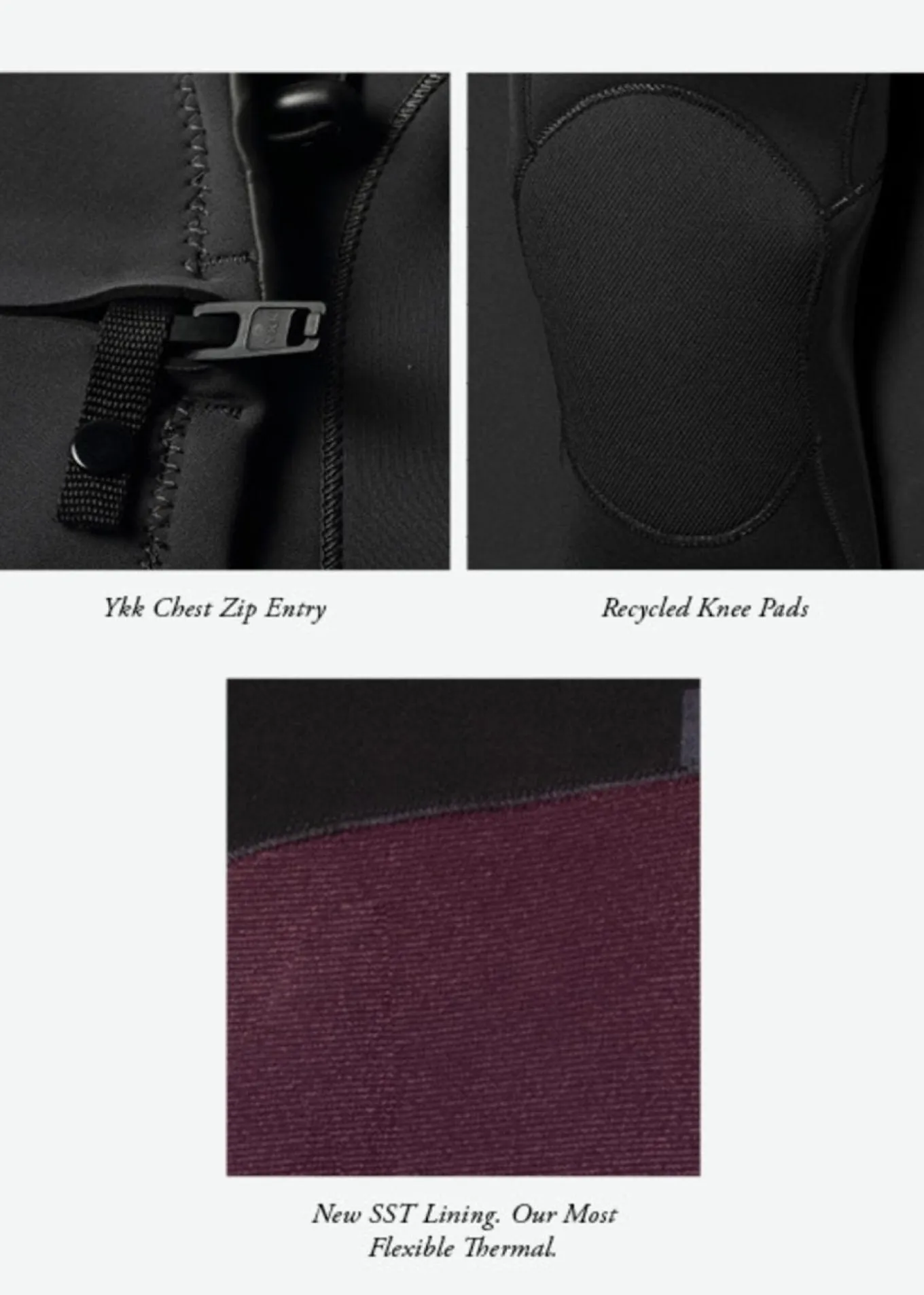 7 Seas Comp 4-3 Full Chest Zip Wetsuit