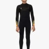 High Seas Boys Fire 3-2 Full Chest Zip Wetsuit