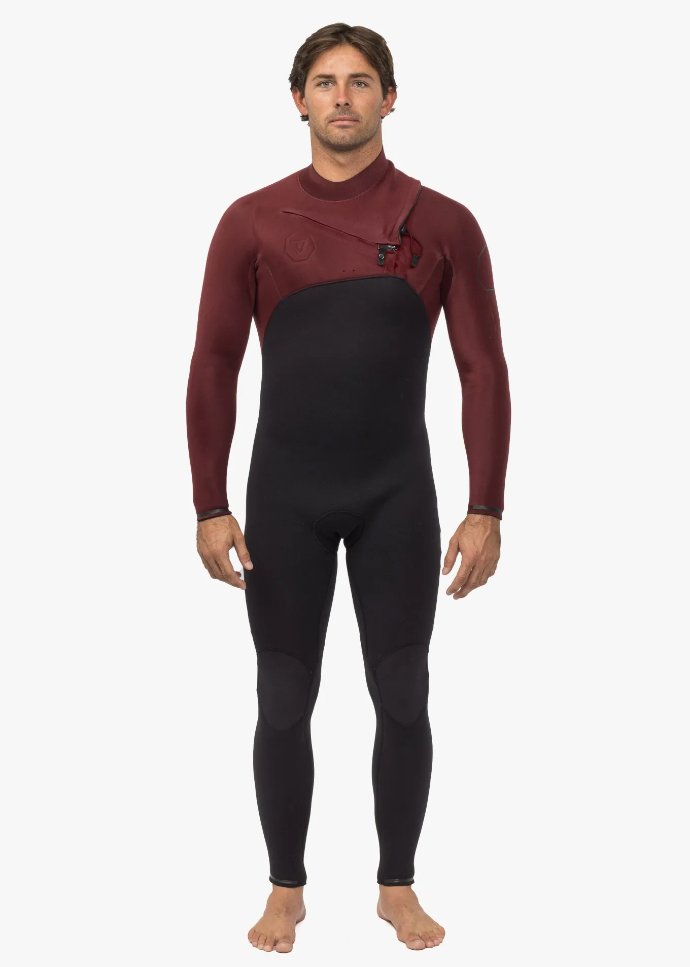 High Seas II 4-3 Full Chest Zip Wetsuit
