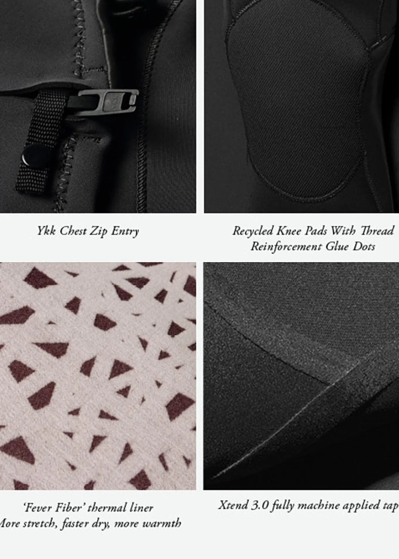 High Seas II 4-3 Full Chest Zip Wetsuit