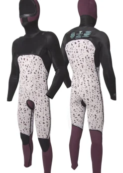 High Seas II 4-3 Full Hooded Chest Zip Wetsuit