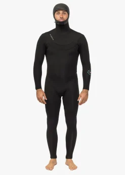 New Seas 4-3 Hooded V-Zip Wetsuit
