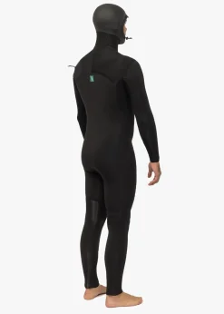 New Seas 4-3 Hooded V-Zip Wetsuit