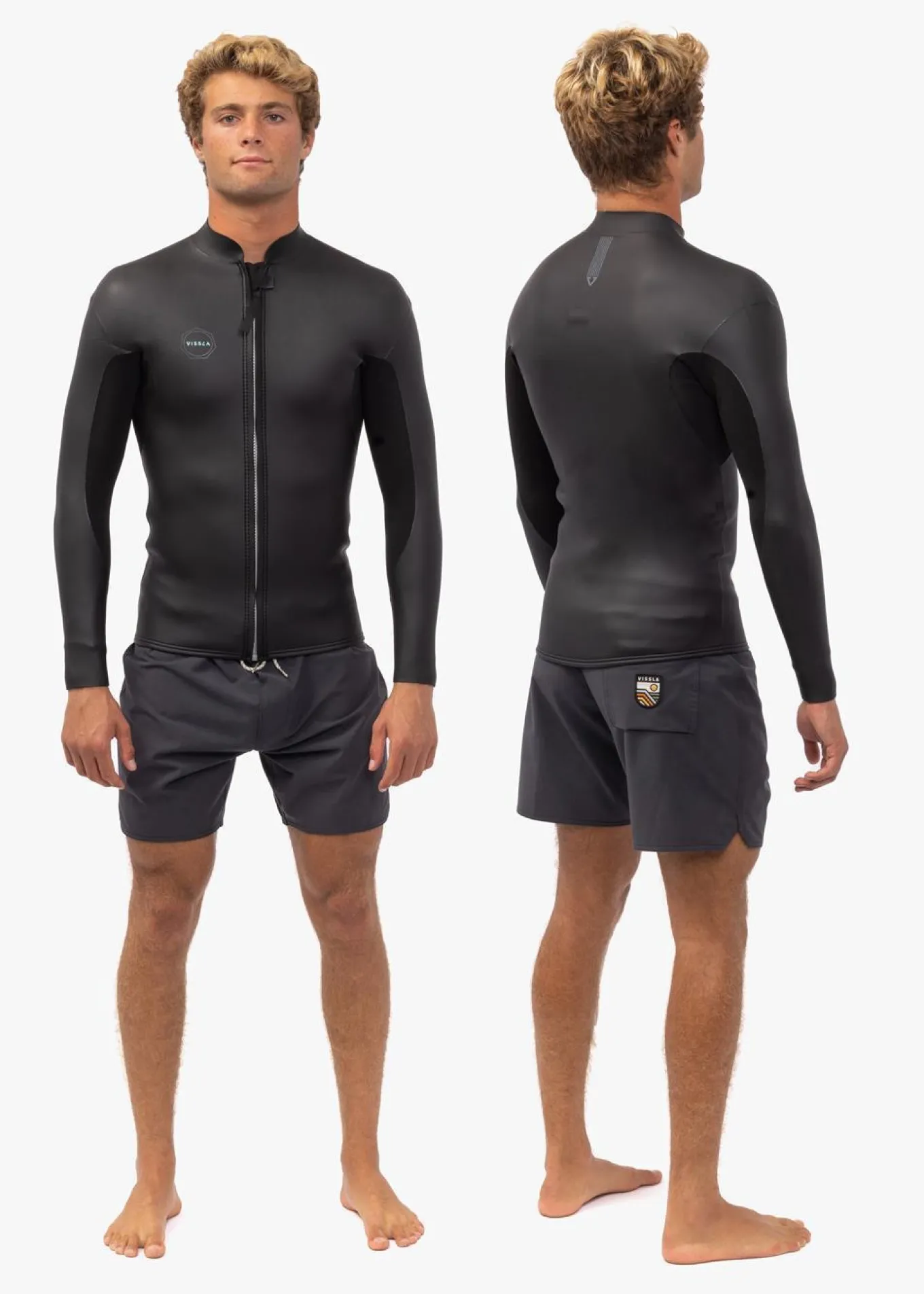 North Seas Smooth Front Zip Wetsuit Jacket