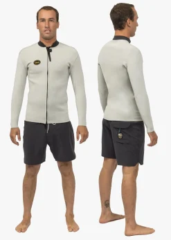 Solid Sets 2Mm Front Zip Wetsuit Jacket